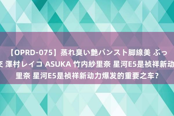 【OPRD-075】蒸れ臭い艶パンスト脚線美 ぶっかけゴックン大乱交 澤村レイコ ASUKA 竹内紗里奈 星河E5是祯祥新动力爆发的重要之车？