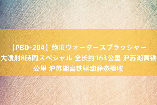 【PBD-204】絶頂ウォータースプラッシャー 放尿＆潮吹き大噴射8時間スペシャル 全长约163公里 沪苏湖高铁驱动静态验收