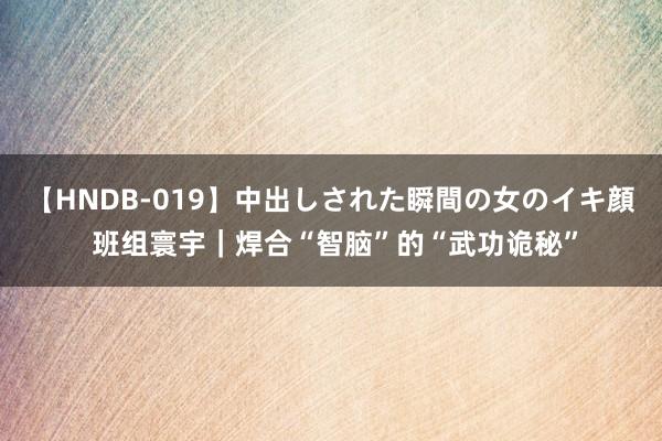 【HNDB-019】中出しされた瞬間の女のイキ顔 班组寰宇｜焊合“智脑”的“武功诡秘”