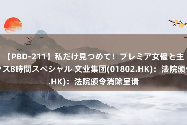 【PBD-211】私だけ見つめて！プレミア女優と主観でセックス8時間スペシャル 文业集团(01802.HK)：法院颁令消除呈请